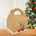 ΚΟΥΤΙ ΔΩΡΟΥ ΚΡΑΦΤ ΧΡΙΣΤΟΥΓΕΝΝΙΑΤΙΚΟ 8cmx5,9cmx10cm MERRY CHRISTMAS - Image 4