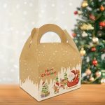 ΚΟΥΤΙ ΔΩΡΟΥ ΚΡΑΦΤ ΧΡΙΣΤΟΥΓΕΝΝΙΑΤΙΚΟ 8cmx5,9cmx10cm MERRY CHRISTMAS - Image 3