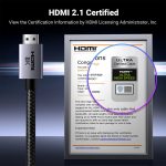 ΚΑΛΩΔΙΟ HDMI 2.1 HD171 8K ULTRA SPEED 48Gbps 1m UGREEN - Image 5