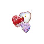 ΑΡΩΜΑΤΙΚΟ ΚΕΡΙ ΣΕ ΜΕΤΑΛΛΙΚΟ ΚΟΥΤΑΚΙ ΚΑΡΔΙΑ 7.5X7.5CM HOMIE