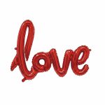 ΜΠΑΛΟΝΙ FOIL LOVE ΚΟΚΚΙΝΟ ΜΕΤΑΛΛΙΖΕ 102X64CM CARNAVALISTA