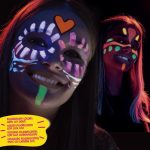 ΧΡΩΜΑΤΑ ΠΡΟΣΩΠΟΥ FACE PAINTING ΚΡΑΓΙΟΝ NEON ΣΕΤ 6 ΧΡΩΜΑΤΑ FLUO ΦΩΣΦΟΡΙΖΕ 43156 CARIOCA - Image 3