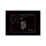 ΦΩΤΙΖΟΜΕΝΟ GAMING MOUSE PAD XXL RGB – 36x26cm – ΑΝΤΙΟΛΙΣΘΗΤΙΚΗ ΒΑΣΗ & ΥΦΑΣΜΑΤΙΝΗ ΕΠΙΦΑΝΕΙΑ MT-PD120 MEETION - Image 2