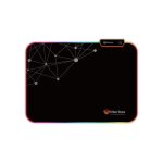 ΦΩΤΙΖΟΜΕΝΟ GAMING MOUSE PAD XXL RGB – 36x26cm – ΑΝΤΙΟΛΙΣΘΗΤΙΚΗ ΒΑΣΗ & ΥΦΑΣΜΑΤΙΝΗ ΕΠΙΦΑΝΕΙΑ MT-PD120 MEETION