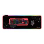 ΦΩΤΙΖΟΜΕΝΟ GAMING MOUSE PAD XXL RGB – 88x31cm – ΑΝΤΙΟΛΙΣΘΗΤΙΚΗ ΒΑΣΗ & ΥΦΑΣΜΑΤΙΝΗ ΕΠΙΦΑΝΕΙΑ MT-PD121 MEETION - Image 7