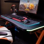 ΦΩΤΙΖΟΜΕΝΟ GAMING MOUSE PAD XXL RGB – 88x31cm – ΑΝΤΙΟΛΙΣΘΗΤΙΚΗ ΒΑΣΗ & ΥΦΑΣΜΑΤΙΝΗ ΕΠΙΦΑΝΕΙΑ MT-PD121 MEETION - Image 6
