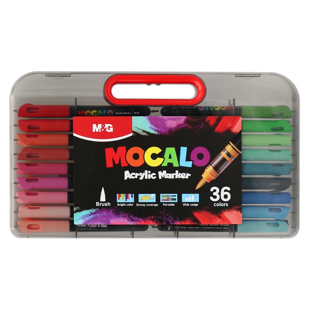 markadoroi-akrylikoi-set-36-chromaton-mocalo-brush-apmt80h4-mg_0002_Layer 1 ΜΑΡΚΑΔΟΡΟΙ ΑΚΡΥΛΙΚΟΙ ΣΕΤ 36 ΧΡΩΜΑΤΩΝ MOCALO BRUSH APMT80H4 M&G - Image 1
