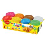 ΠΛΑΣΤΟΖΥΜΑΡΑΚΙ MODELING DOUGH 600g (8 Χρώματα x 75g) KR971722 KEYROAD