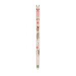 ΣΤΥΛΟ GEL ΠΟΥ ΣΒΗΝΕΙ FLORAL ART 0.5mm ΜΠΛΕ ΜΕΛΑΝΙ USZAKI HAPPY COLOR - Image 2