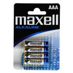 ΜΠΑΤΑΡΙΕΣ ΑΛΚΑΛΙΚΕΣ ALKALINE AAA (LR03) 1.5V - BLISTER 4 ΤΕΜΑΧΙΩΝ MAXELL