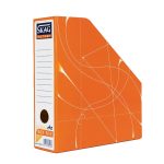 ΚΟΥΤΙ ΚΟΦΤΟ ΧΑΡΤΙΝΟ BOX FILE ART 27x32x9cm - ΠΟΡΤΟΚΑΛΙ SYSTEMS SKAG