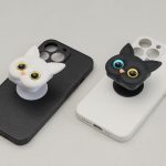 POP STAND & HOLDER ΚΙΝΗΤΟΥ "ΓΑΤΑ" ΜΕ ΔΙΠΛΟ ΚΑΘΡΕΦΤΑΚΙ - ΜΑΥΡΟ TFO - Image 8