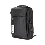 ΣΑΚΙΔΙΟ ΠΛΑΤΗΣ BACKPACK LAPTOP BACKPACK 15.6” - ΑΔΙΑΒΡΟΧΗ ΤΣΑΝΤΑ ΠΛΑΤΗΣ ΜΕ USB ΘΥΡΑ – BLACK CB02 XO - Image 2