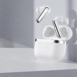 WIRELESS EARPHONES - BLUETOOTH 5.3 ΜΕ ACTIVE NOISE CANCELLATION & 6 MIC ENC - WHITE ANC TWS ULTRA1 DEVIA - Image 2