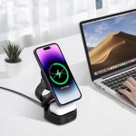 ΑΣΥΡΜΑΤΟΣ ΦΟΡΤΙΣΤΗΣ 3 ΣΕ 1 QI PAD 15W – ΜΑΥΡΟΣ MXWC-06 MAXLIFE - Image 5