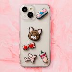 ΑΥΤΟΚΟΛΛΗΤΑ 3D STICKERS ΣΕΤ 5 ΤΕΜΑΧΙΩΝ ΣΧΕΔΙΑ ΑΝΑΓΛΥΦΑ CUTE PINK TFO - Image 2