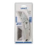 ΚΟΠΙΔΙ ΜΕΓΑΛΟ ΑΛΟΥΜΙΝΙΟΥ ΣΠΑΣΤΟ CARPET KNIFE SMART 2090 ALUMINUM 111316 LEVIATAN - Image 2