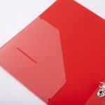 ΝΤΟΣΙΕ ΚΛΑΣΕΡ ΜΕ 2 ΚΡΙΚΟΥΣ 26cm x 31cm x 3cm PP ΠΛΑΣΤΙΚΟΣ ΚΟΚΚΙΝΟ DRECT - Image 3