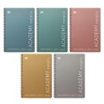 ΤΕΤΡΑΔΙΟ ΣΠΙΡΑΛ ΤΡΙΩΝ 3 ΘΕΜΑΤΩΝ 21x29 A4 ACADEMIC METALLIC ΤΥΠΟΤΡΑΣΤ