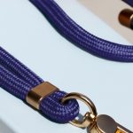 UNIVERSAL ΛΟΥΡΑΚΙ / ΚΟΡΔΟΝΙ ΚΑΡΠΟΥ ΚΙΝΗΤΟΥ 6MM ΜΕ ΑΝΤΑΠΤΟΡΑ ΘΗΚΗΣ & ΧΡΥΣΕΣ ΛΕΠΤΟΜΕΡΕΙΕΣ – ELEGANT NAVY BLUE (50CM) TFO - Image 3