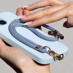 UNIVERSAL ΛΟΥΡΑΚΙ / ΚΟΡΔΟΝΙ ΚΑΡΠΟΥ ΚΙΝΗΤΟΥ 6MM ΜΕ ΑΝΤΑΠΤΟΡΑ ΘΗΚΗΣ & ΧΡΥΣΕΣ ΛΕΠΤΟΜΕΡΕΙΕΣ – LIGHT BLUE (50CM) TFO - Image 4