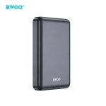 POWER BANK 10000mAh 22.5W ΜΕ ΑΣΥΡΜΑΤΗ ΦΟΡΤΙΣΗ 15W DARK BO-P82 BWOO - Image 4
