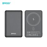 POWER BANK 10000mAh 22.5W ΜΕ ΑΣΥΡΜΑΤΗ ΦΟΡΤΙΣΗ 15W DARK BO-P82 BWOO - Image 3