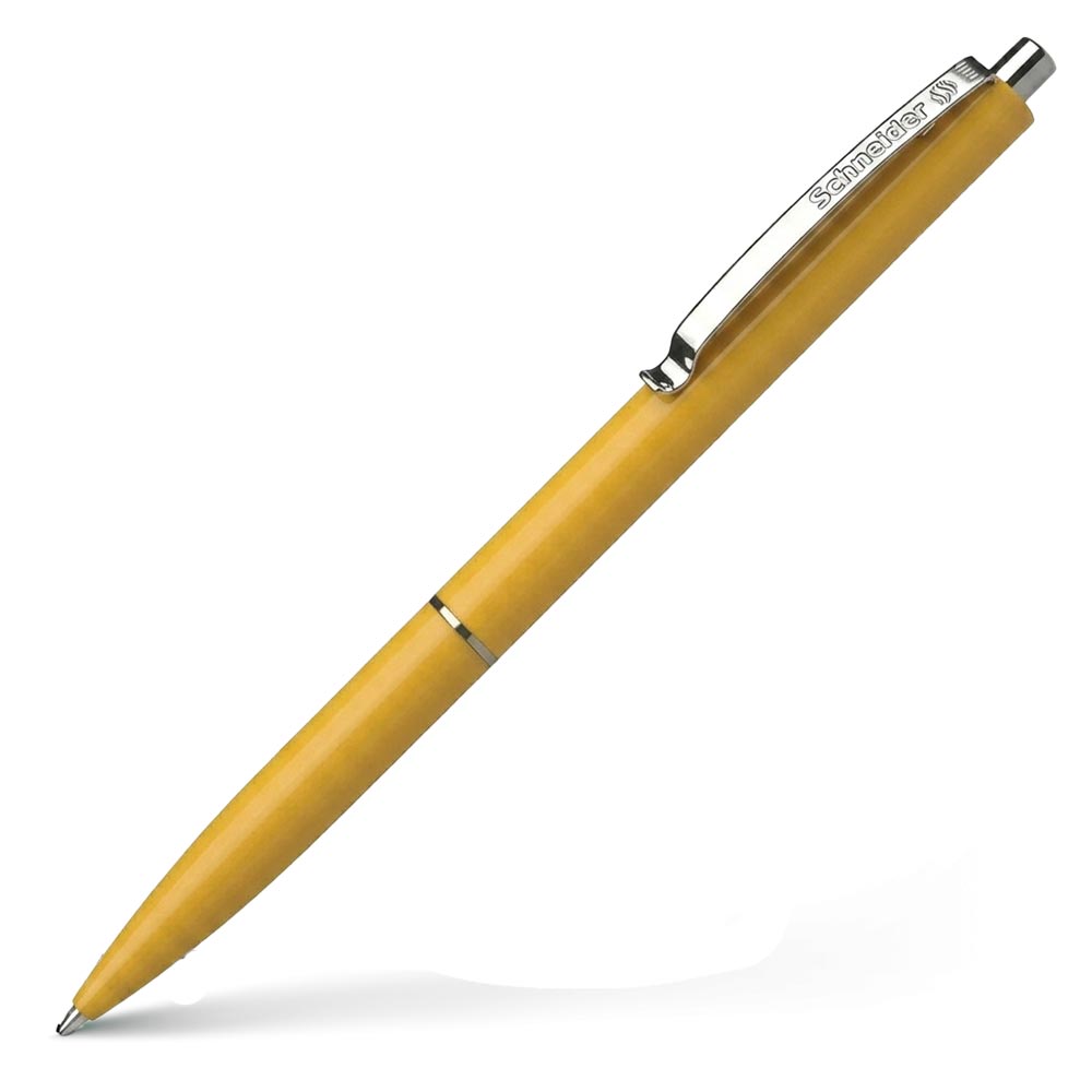 stylo-diarkeias-ballpoint-k15-kitrino-schneider ΣΤΥΛΟ ΔΙΑΡΚΕΙΑΣ BALLPOINT K15 ΚΙΤΡΙΝΟ SCHNEIDER - Image 1