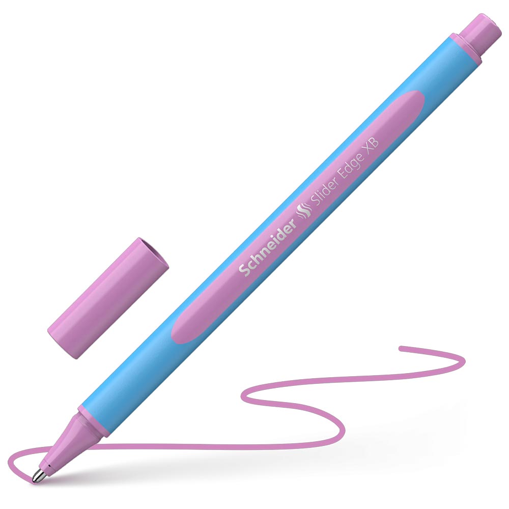 stylo-diarkeias-slider-edge-pastel-viscoglide-xb-lila-pastel-lilac-schneider ΣΤΥΛΟ ΔΙΑΡΚΕΙΑΣ SLIDER EDGE PASTEL VISCOGLIDE XB ΛΙΛΑ ΠΑΣΤΕΛ LILAC SCHNEIDER - Image 1