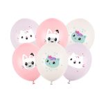 ΜΠΑΛΟΝΙΑ ΛΑΤΕΞ 30cm GABBY’S DOLLHOUSE MIX 6 ΤΕΜΑΧΙΑ (SB14P-348-000-6) PARTYDECO