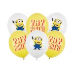 ΜΠΑΛΟΝΙΑ ΛΑΤΕΞ 30cm MINIONS YAY PARTY 6 ΤΕΜΑΧΙΑ (SB14P-349-000-6) PARTYDECO