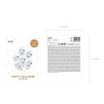 ΜΠΑΛΟΝΙΑ ΛΑΤΕΞ 30cm UNICORN PURE WHITE 6 ΤΕΜΑΧΙΑ (SB14P-205-008-6) PARTYDECO - Image 3