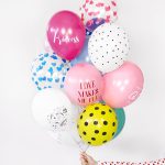 ΜΠΑΛΟΝΙΑ ΛΑΤΕΞ 30cm UNICORN PURE WHITE 6 ΤΕΜΑΧΙΑ (SB14P-205-008-6) PARTYDECO - Image 2