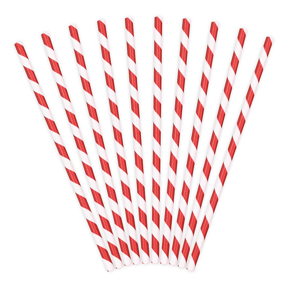 chartina-kalamakia-kokkina-me-lefkes-riges-19-5cm-10-tem-partydeco_0001_SPP1-007_02_H ΧΑΡΤΙΝΑ ΚΑΛΑΜΑΚΙΑ ΚΟΚΚΙΝΑ ΜΕ ΛΕΥΚΕΣ ΡΙΓΕΣ 19.5cm (10 ΤΕΜ) PARTYDECO - Image 1