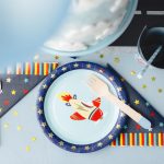 ΧΑΡΤΙΝΑ ΠΙΑΤΑ AIRPLANE ΑΕΡΟΠΛΑΝΟ 18cm (6 ΤΕΜ) PARTYDECO - Image 4