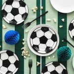 ΧΑΡΤΙΝΑ ΠΙΑΤΑ ΜΠΑΛΑ ΠΟΔΟΣΦΑΙΡΟΥ 18cm (6 ΤΕΜ) PARTYDECO - Image 3