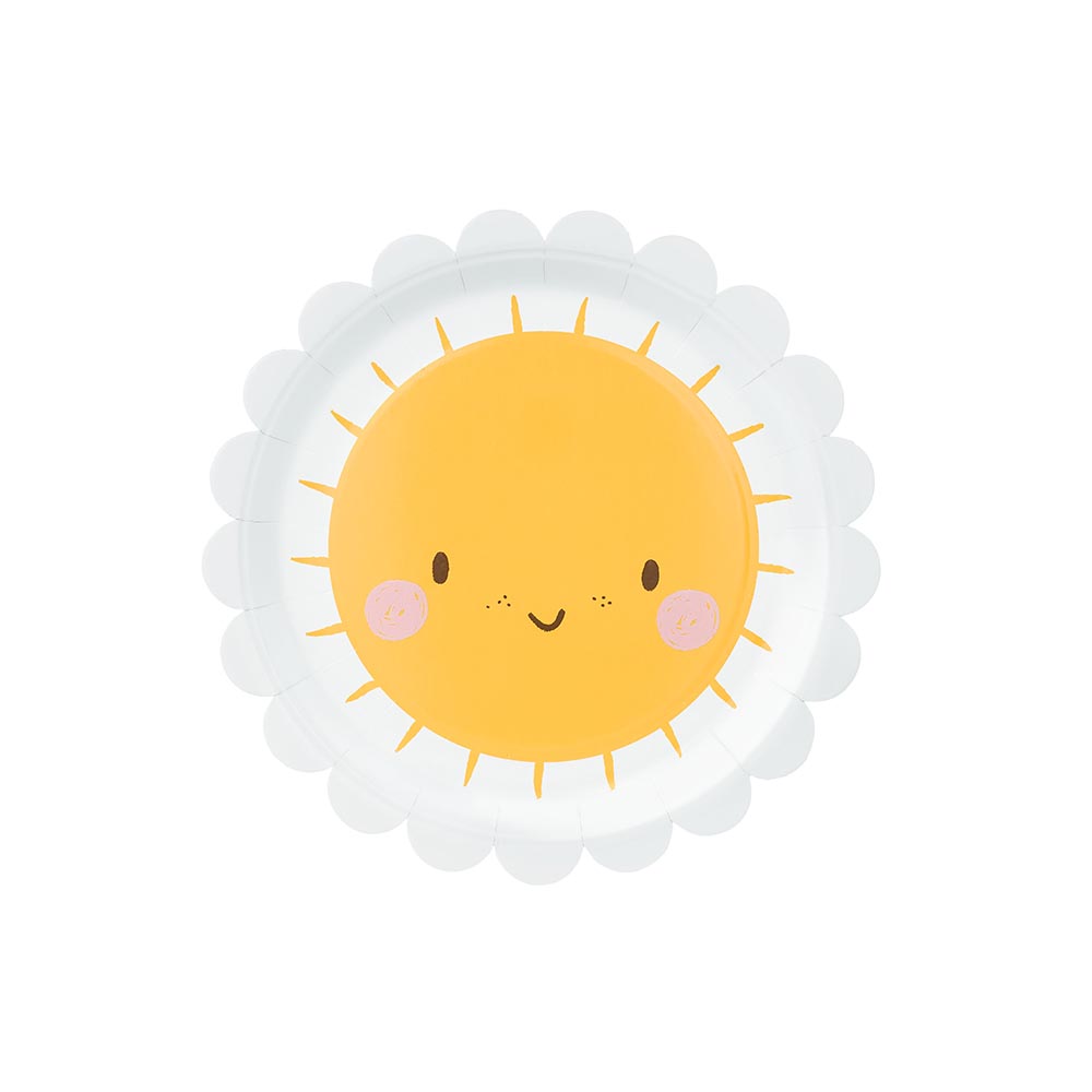 chartina-piata-ilios-sun-18cm-6-tem-partydeco_0000_TPP77_01_H ΧΑΡΤΙΝΑ ΠΙΑΤΑ ΗΛΙΟΣ SUN 18cm (6 ΤΕΜ) PARTYDECO - Image 1