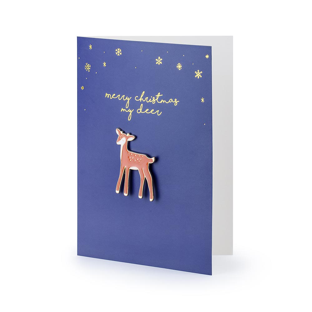 christougenniatiki-karta-me-pin-smaltou-elafaki-10-5x14-8cm-kar2-partydeco_0001_KAR2_01_H ΧΡΙΣΤΟΥΓΕΝΝΙΑΤΙΚΗ ΚΑΡΤΑ ΜΕ ΠΙΝ ΣΜΑΛΤΟΥ ΕΛΑΦΑΚΙ 10.5x14.8cm (KAR2) PARTYDECO - Image 1