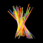 ΦΩΣΦΟΡΙΖΟΝΤΑ ΡΑΒΔΑΚΙΑ GLOW STICKS MIX ΧΡΩΜΑΤΑ 20cm ΜΕ ΣΥΝΔΕΣΜΟΥΣ 100ΤΜΧ (PSF1) PARTYDECO - Image 2