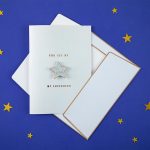 ΚΑΡΤΑ ΕΥΧΕΤΗΡΙΑ ΜΕ ΜΕΤΑΛΛΙΚΟ PIN DAD 10.5x14.8cm (KAR7) PARTYDECO - Image 4