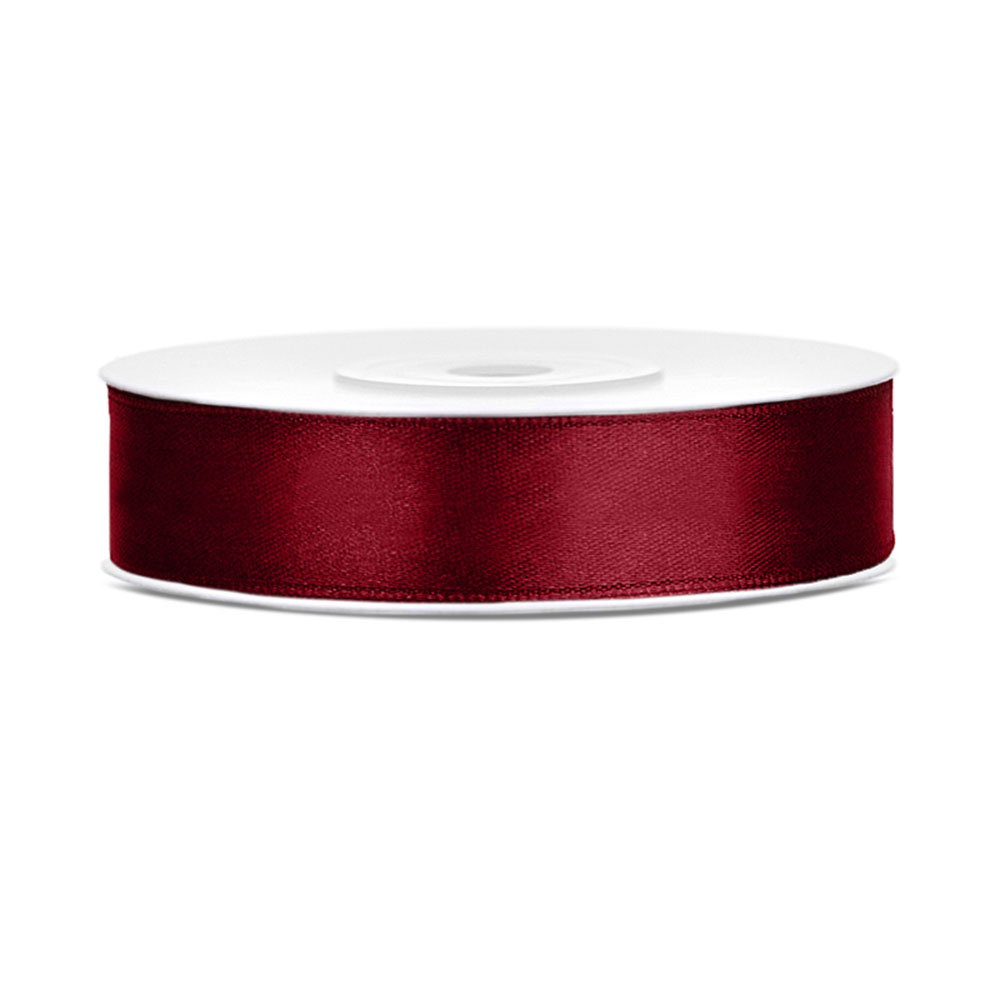kordela-saten-bornto-deep-red-12mm-x-25m-ts12-082-partydeco ΚΟΡΔΕΛΑ ΣΑΤΕΝ ΜΠΟΡΝΤΟ DEEP RED 12MM X 25M (TS12-082) PARTYDECO - Image 1
