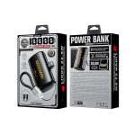 POWER BANK 10000mAh PD 22.5W WK WP-113 ΜΑΥΡΟ ΜΕ ΚΑΛΩΔΙΟ USB-C/LIGHTNING WEKOME - Image 3
