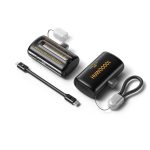 POWER BANK 10000mAh PD 22.5W WK WP-113 ΜΑΥΡΟ ΜΕ ΚΑΛΩΔΙΟ USB-C/LIGHTNING WEKOME - Image 2