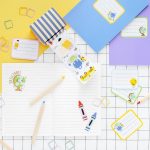 ΑΥΤΟΚΟΛΛΗΤΕΣ ΕΤΙΚΕΤΕΣ ΣΕΤ ΣΕ ΡΟΛΟ BACK TO SCHOOL 19ΤΜΧ NR3 PARTYDECO - Image 3