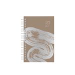 ΗΜΕΡΟΛΟΓΙΟ ΗΜΕΡΗΣΙΟ SPIRAL BRUSH ΣΚΛΗΡΟ ΕΞΩΦΥΛΛΟ SOFT TOUCH 17cm x 24cm 2027 LINARDATOS