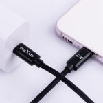 ΚΑΛΩΔΙΟ USB-C ΣΕ LIGHTNING 2m 27W BLACK BRAIDED MXUC-12 MAXLIFE - Image 2