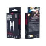 ΚΑΛΩΔΙΟ USB-C ΣΕ LIGHTNING 2m 27W WHITE BRAIDED MXUC-12 MAXLIFE - Image 3