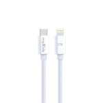 ΚΑΛΩΔΙΟ USB-C ΣΕ LIGHTNING 2m 27W WHITE BRAIDED MXUC-12 MAXLIFE