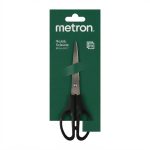 ΨΑΛΙΔΙ ΓΡΑΦΕΙΟΥ 16.7CM (6.35") ΜΕ ΜΑΥΡΗ ΛΑΒΗ ΚΑΙ ΑΝΘΕΚΤΙΚΕΣ ΛΕΠΙΔΕΣ METRON