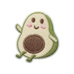 ΣΕΤ ΥΦΑΣΜΑΤΙΝΑ ΚΕΝΤΗΤΑ ΜΟΤΙΒΑ PATCHES AVOCADO 3 ΤΕΜΑΧΙΑ TFO - Image 3